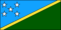 флаг Соломоновых Островов